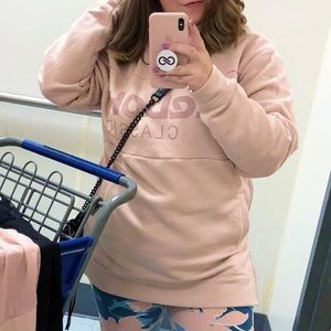 Reebok Classic Nude Pink Hoodie Sweatshirt